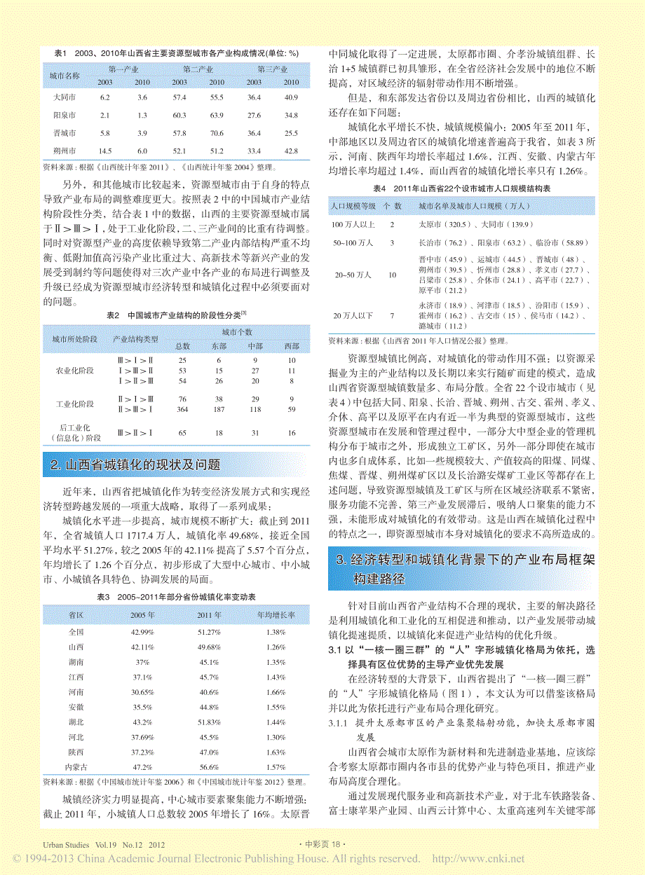 经济转型和城镇化背景下的区域产业布局优化研究——基于山西的实证_第2页