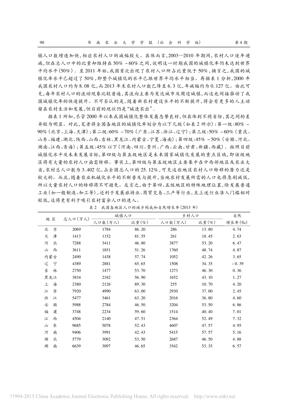 城镇化进程中的农村人口转移与分布空间_第3页