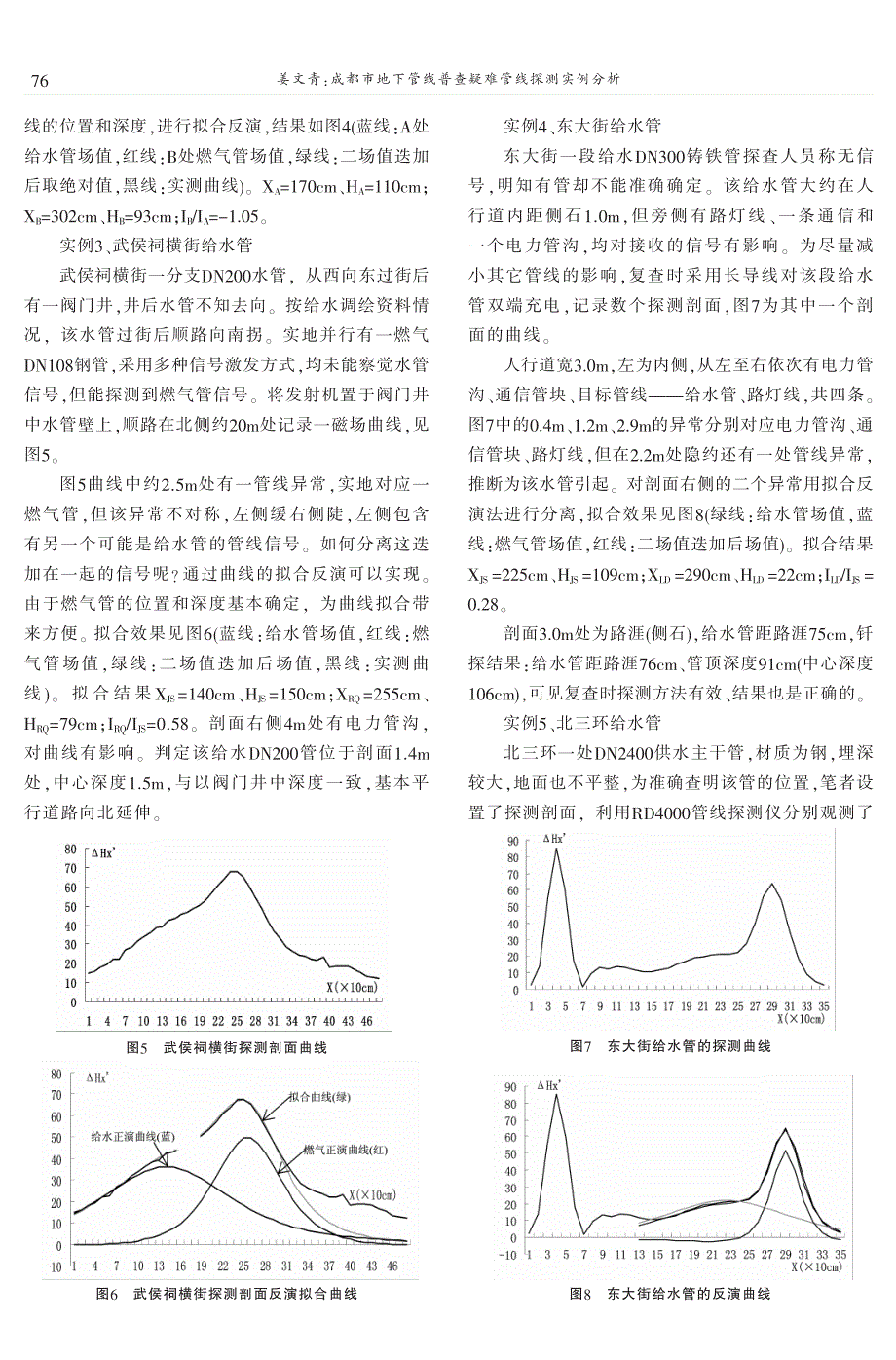 成都市地下管线普查疑难管线探测实例分析 姜文青_第3页