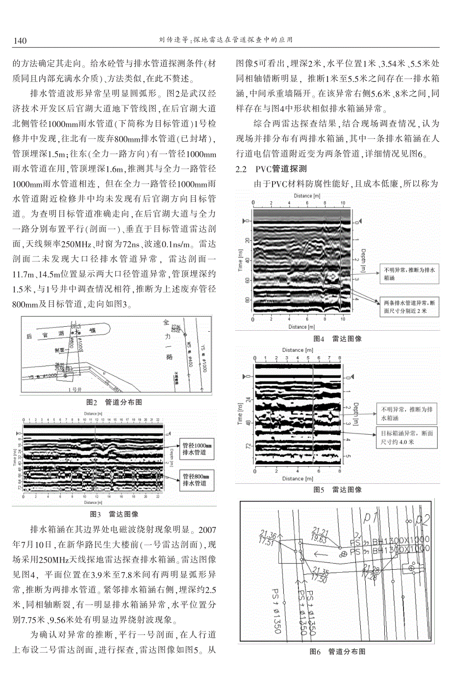 探地雷达在管道探查中的应用 刘传逢　张晓章　刘文光_第2页