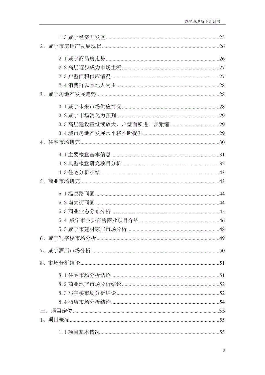 2011年咸宁地块商业计划书_第3页