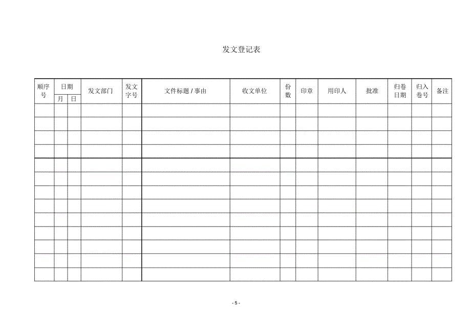 企业行政管理制度大全(附表格)_第5页