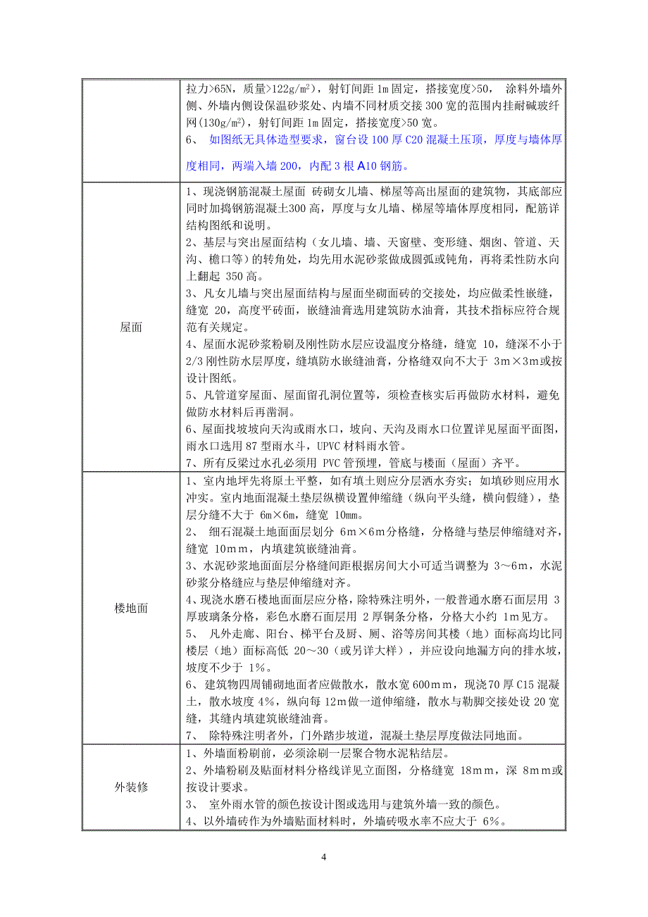 柳州职业技术学院新校区建设项目（一期）13#宿舍楼施工组织设计_第4页