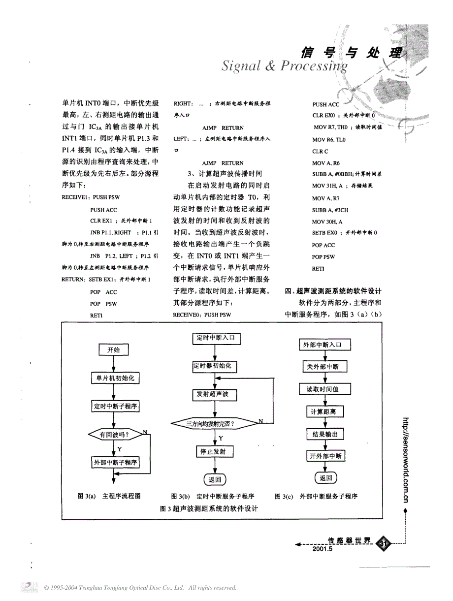 基于单片机的超声波测距系统_第3页