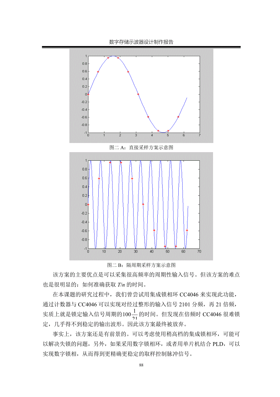 数字存储示波器设计制作报告_第4页