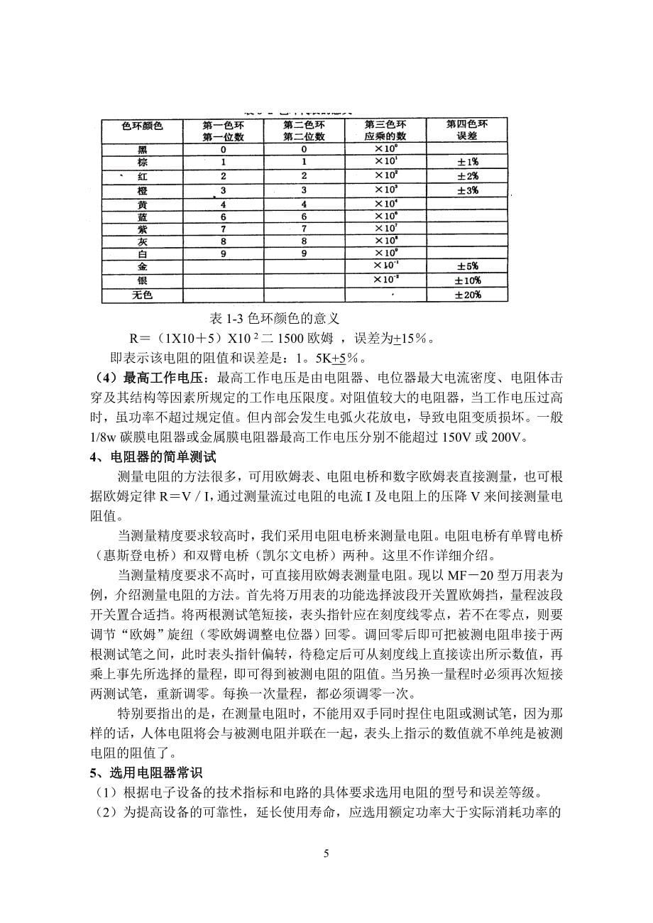 常用电子电路元件、器件的识别_第5页