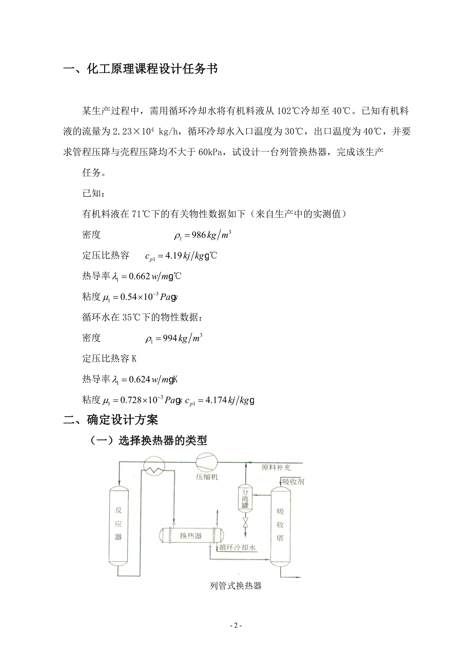 列管式换热器设计-职业学院石油化工生产技术专业毕业论文_第4页