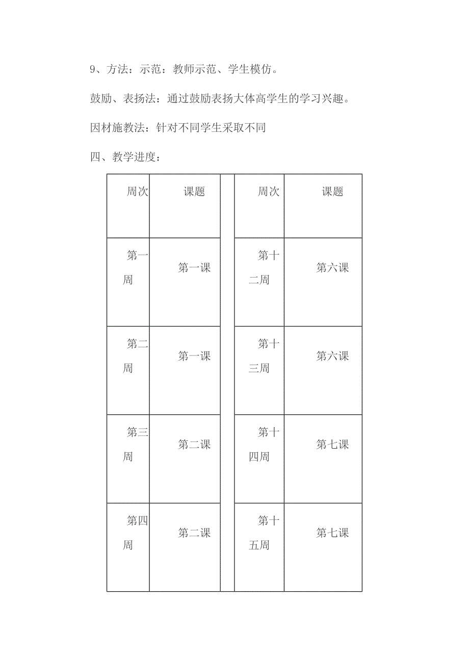 2017年五年级音乐教学计划_第4页