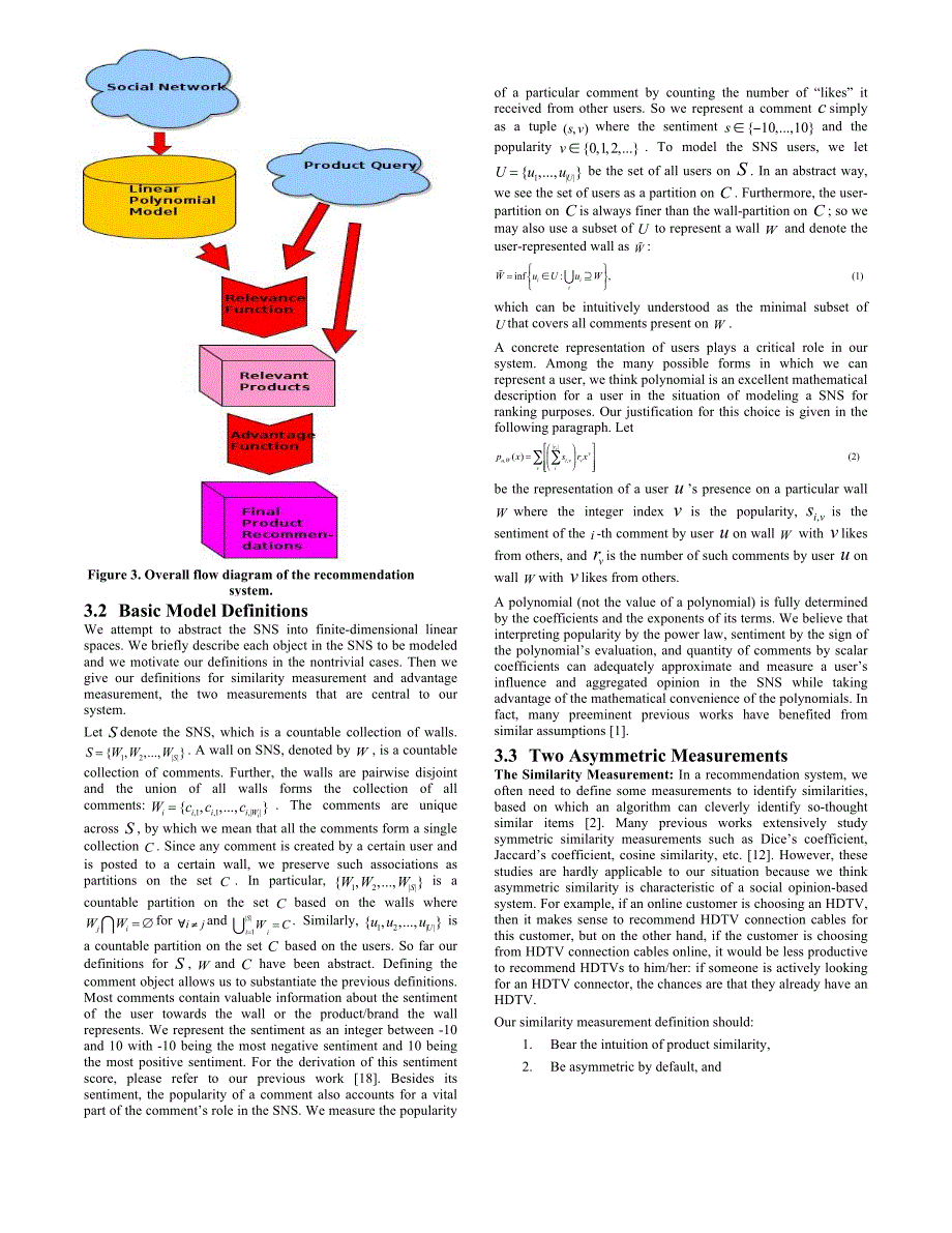 Crowdsourcing Recommendations From Social Sentiment_第3页