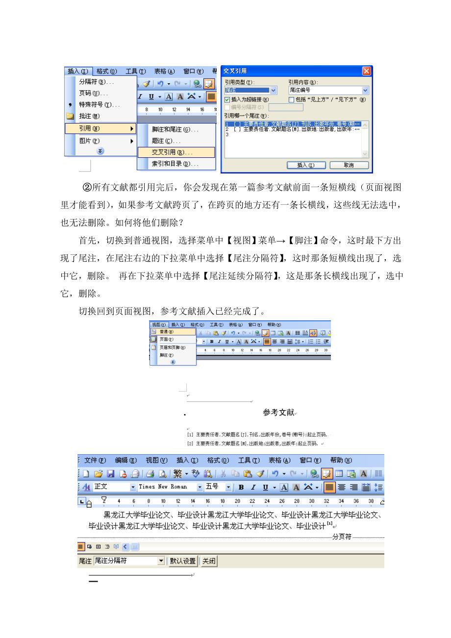 附件6：黑龙江大学本科学生毕业论文、毕业设计模板使用说明_第3页