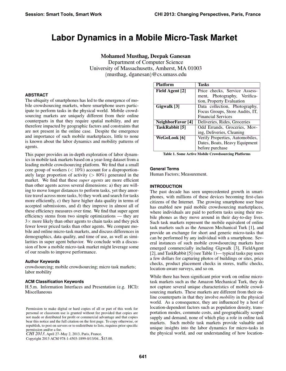 Labor Dynamics in a Mobile Micro-Task Market_第1页