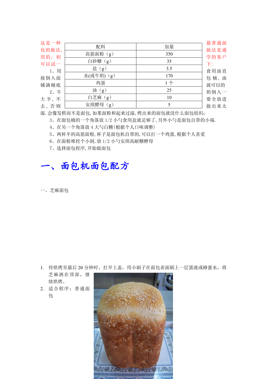 珍藏版面包蛋糕配方(最新)_第3页