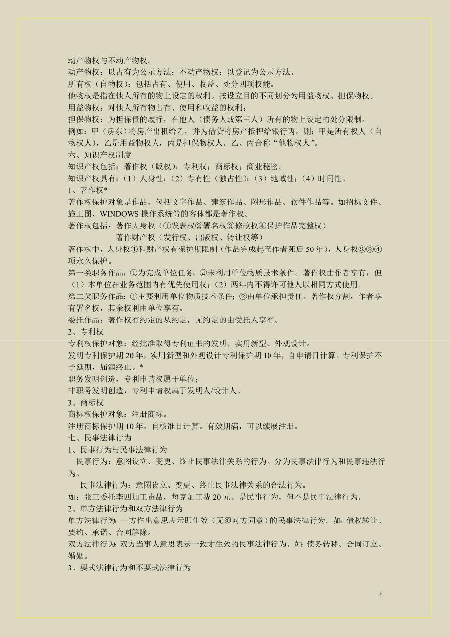 【精】2015年陈印老师的精选宝典-法规_第4页