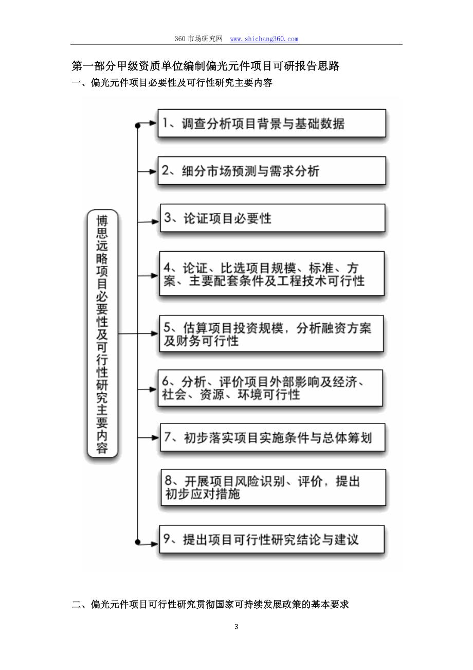 甲级单位编制偏光元件项目可行性报告(立项可研+贷款+用地+2013案例)设计方案_第4页