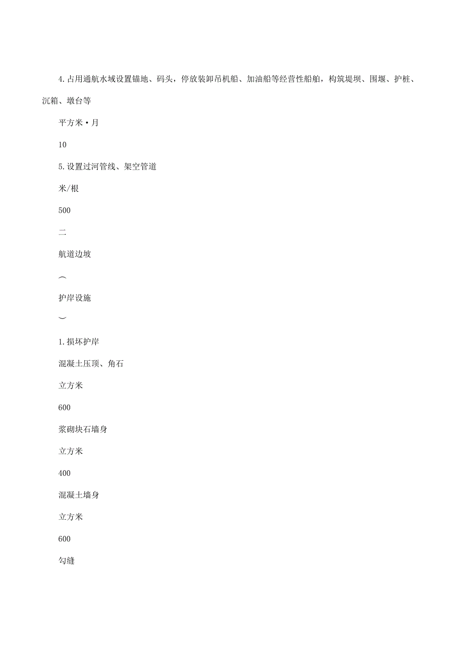 江苏省航道赔(补)偿标准_第3页