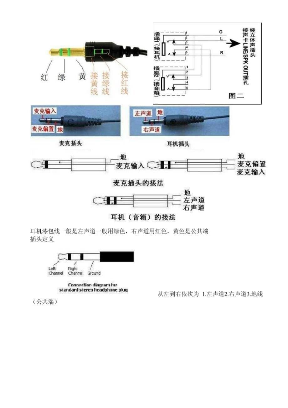 耳机插头及插座的接法_第5页