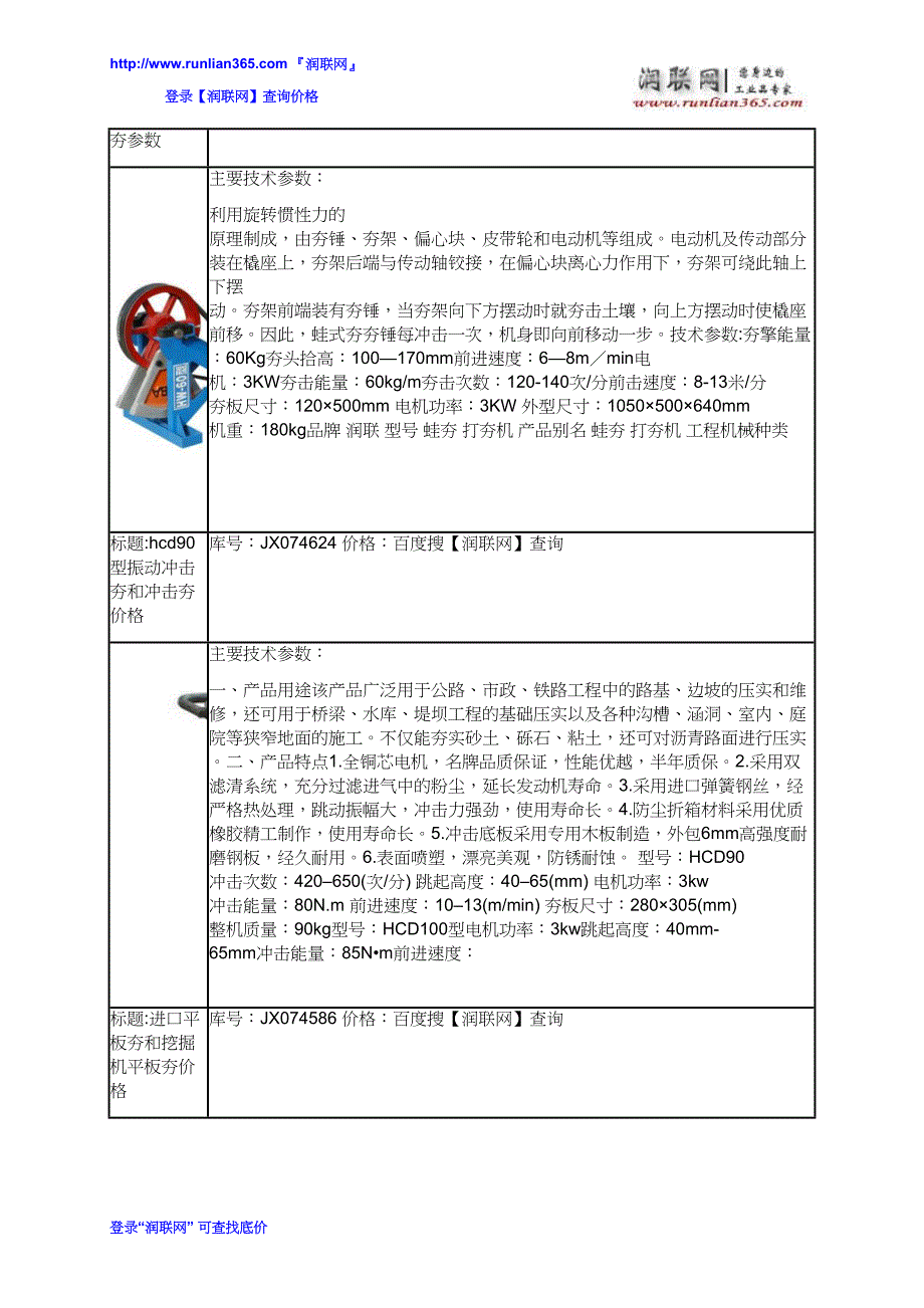 90冲击夯和振动夯价格_第3页