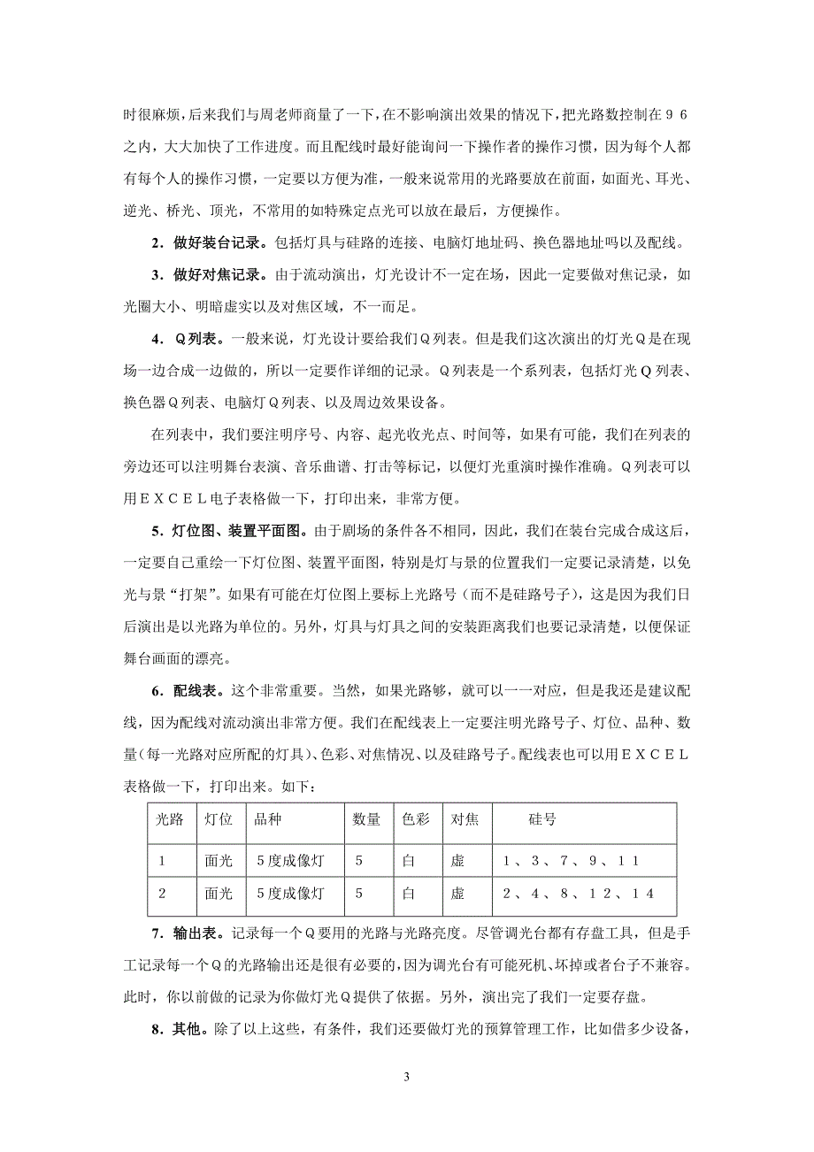 戏剧演出的Q场管理_第3页