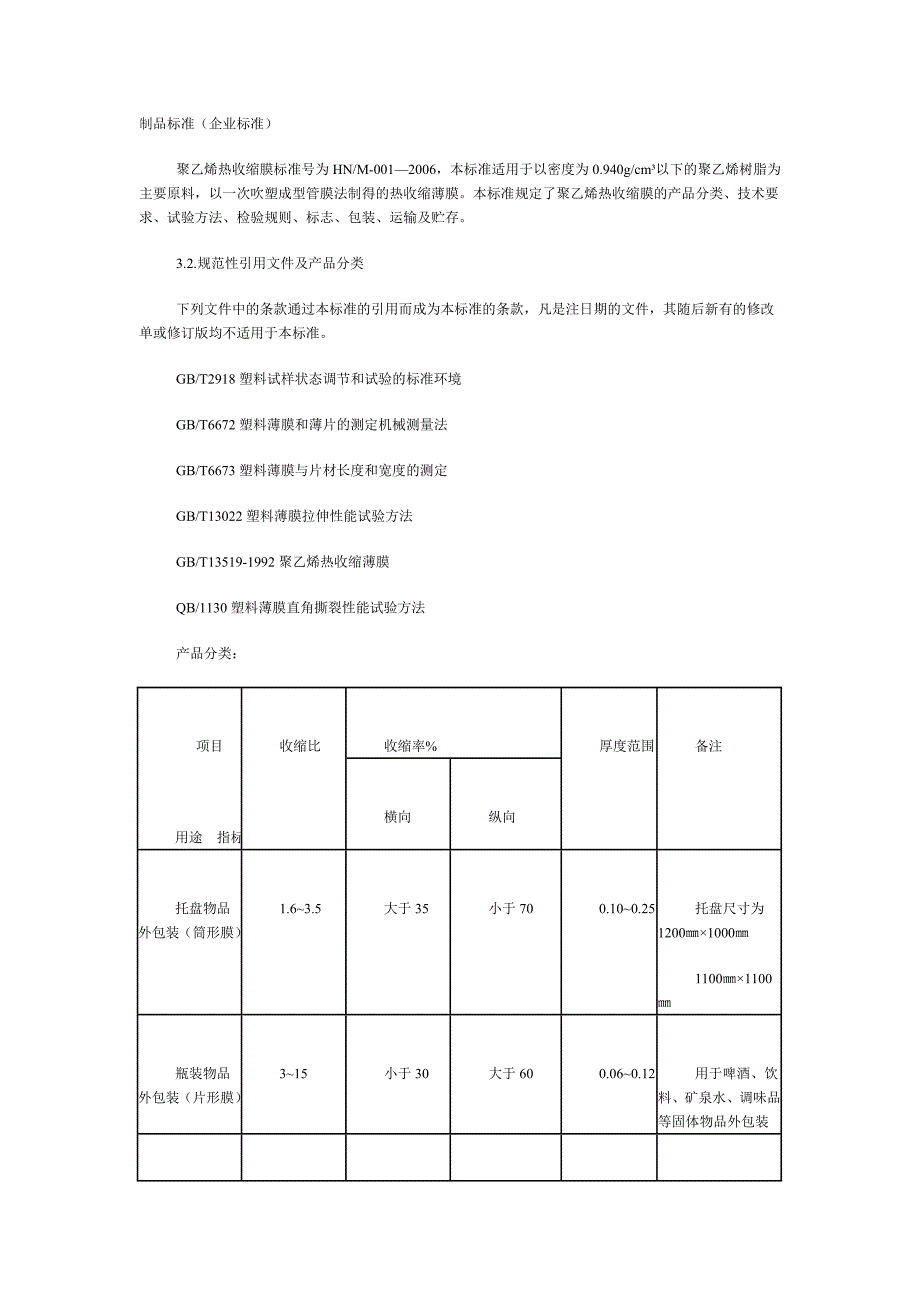 聚氯乙烯热收缩膜标签验收标准_第3页