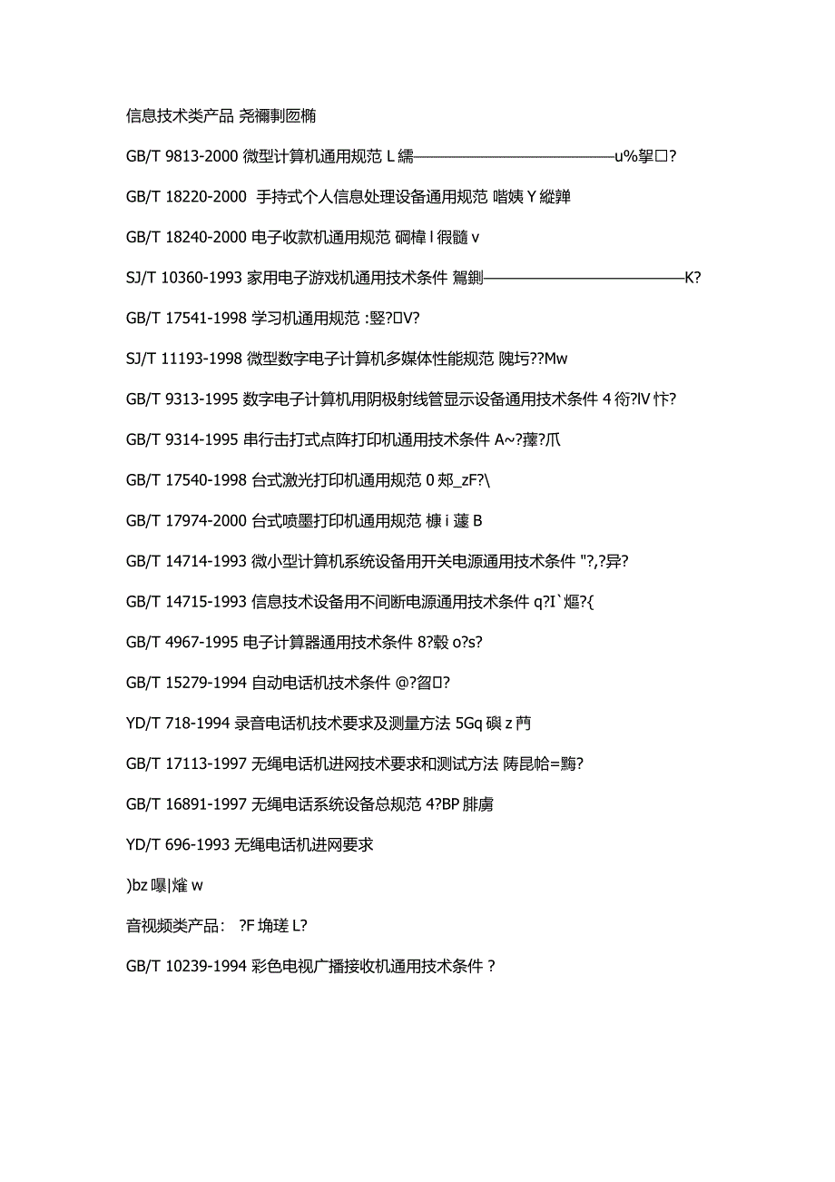 电子类常用的标准_第1页