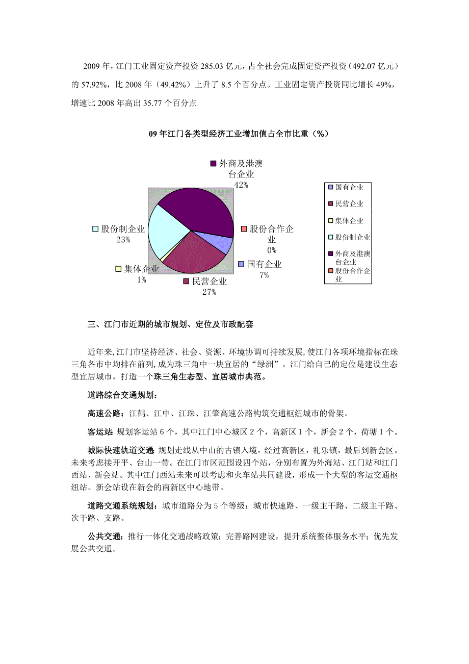 2010年江门市房地产市场投资环境和市场研究_第4页