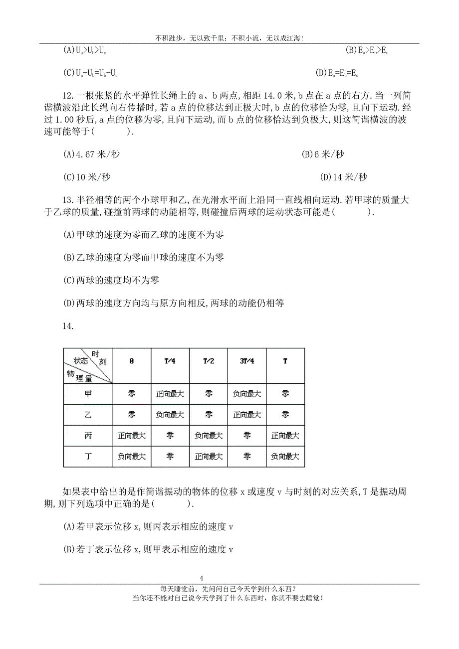 全国高考物理卷_第4页