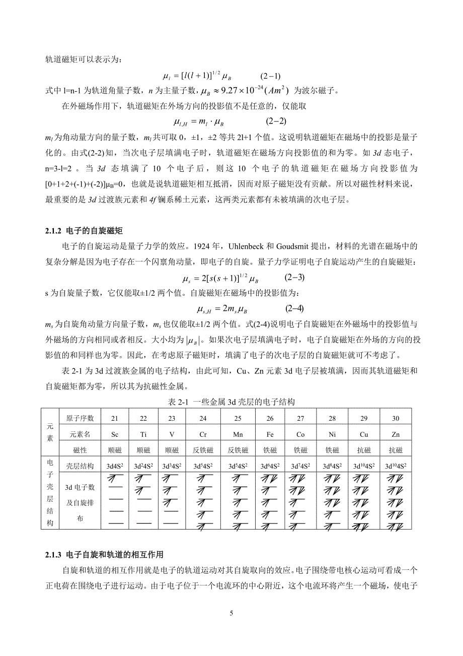 磁学现象与物质的磁性_第5页