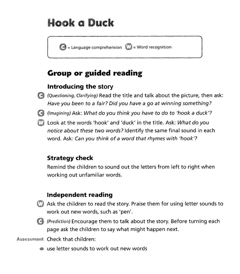 1a Lesson 44 Hook a Duck