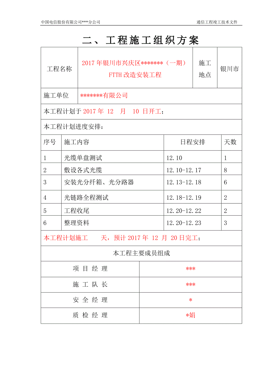 小区FTTH工程施工组织_第4页