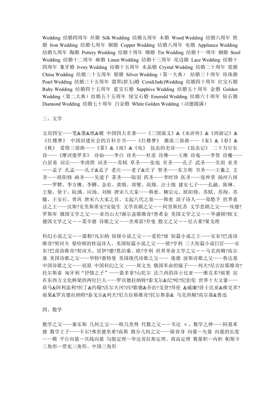 常见的一些事物别称_第2页