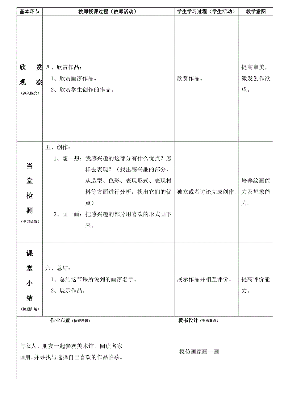 四年级美术下册第三单元第10课《模仿画家画一画》(何海玲)_第2页