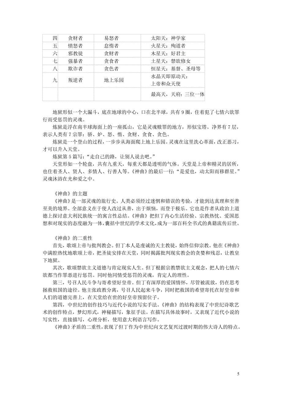 中世纪文学 (1) T_第5页