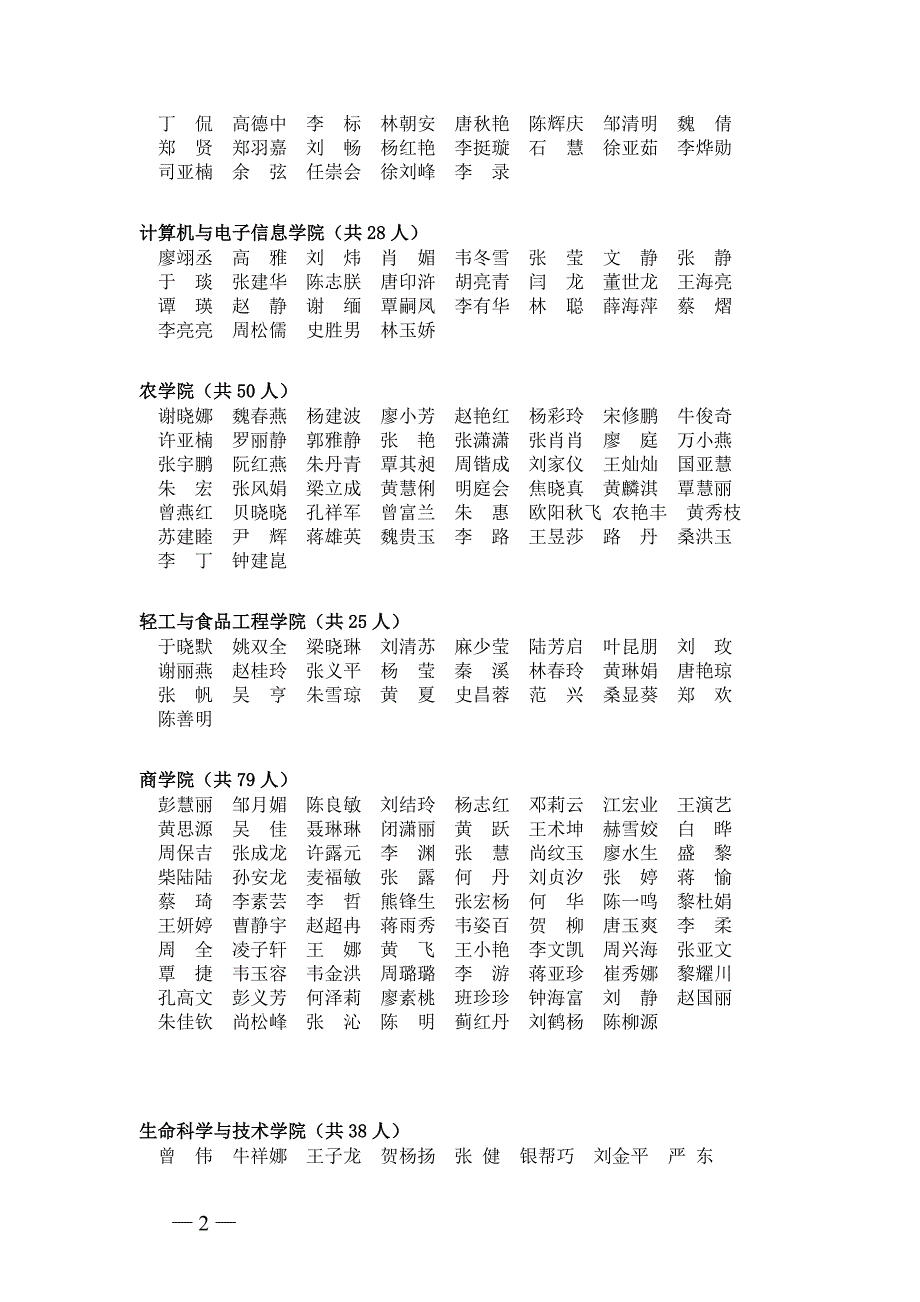 [精编]广西大学—度优秀研究生_第2页