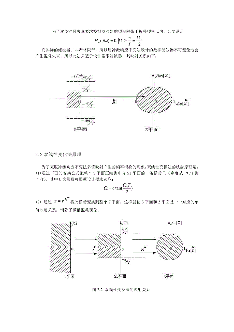 基于MATLAB的IIR数字滤波器的设计及DSP实现-学年论文_第3页