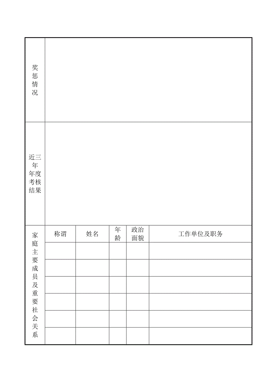 [精编]干部履历表及填表说明_第2页