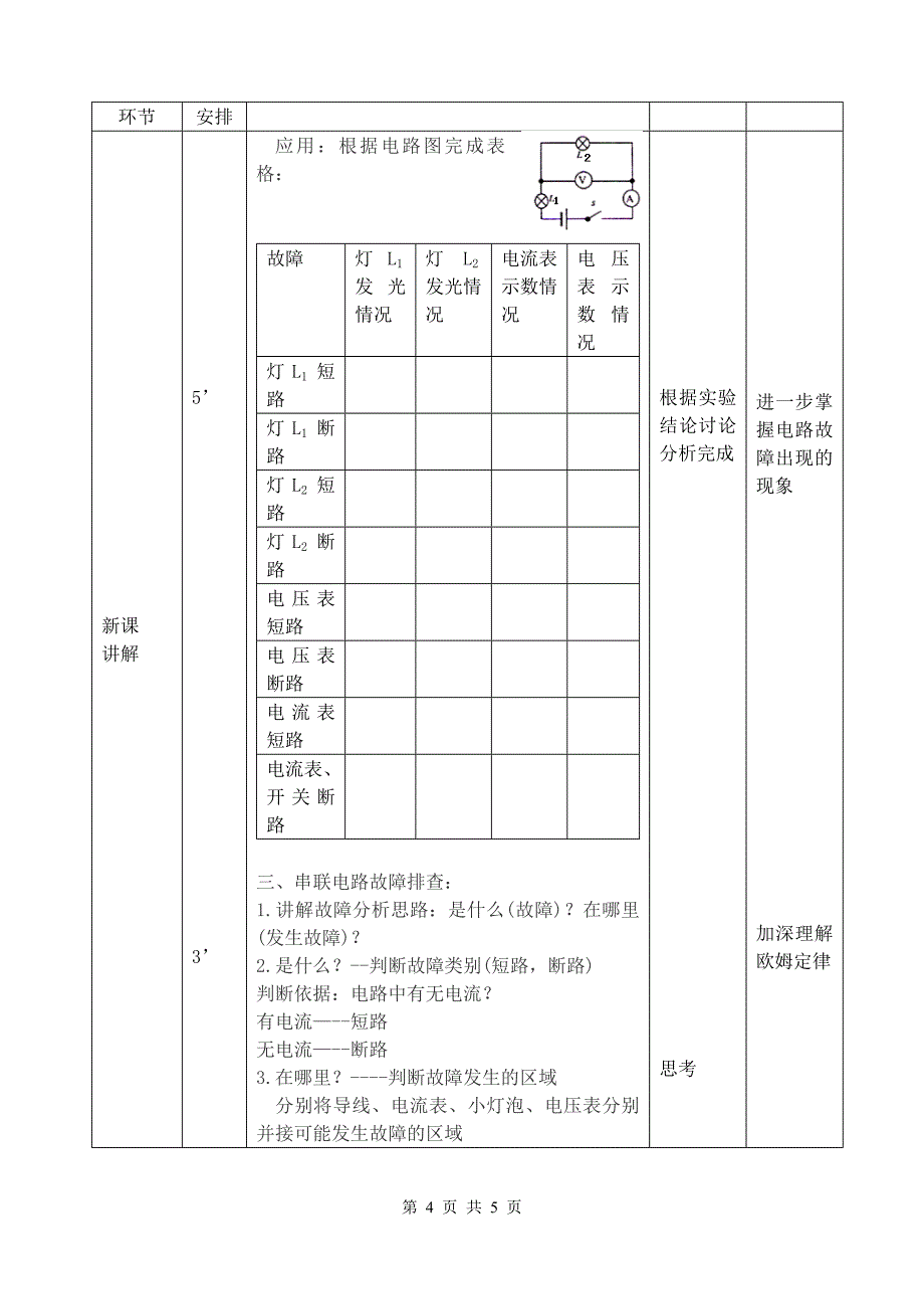 【精选】电路故障分析教案_第4页