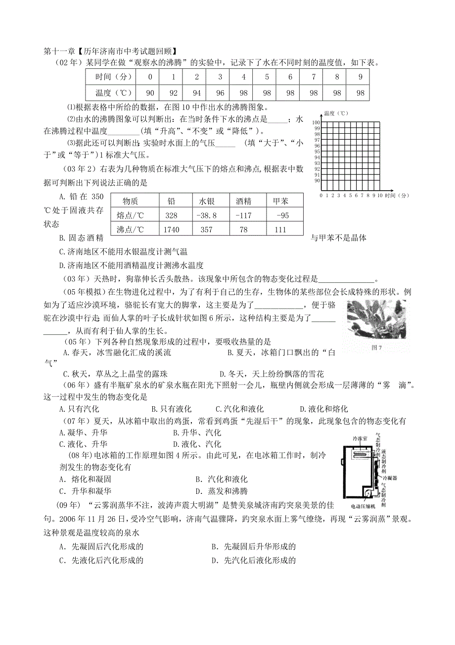 【精选】历年济南市中考试题回顾11-12_第1页