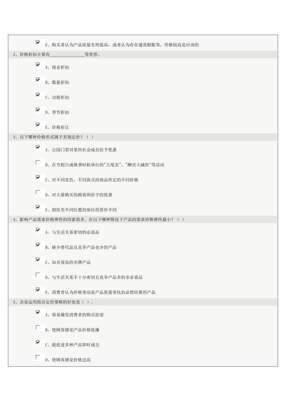 《市场营销学》第09章在线测试_第2页