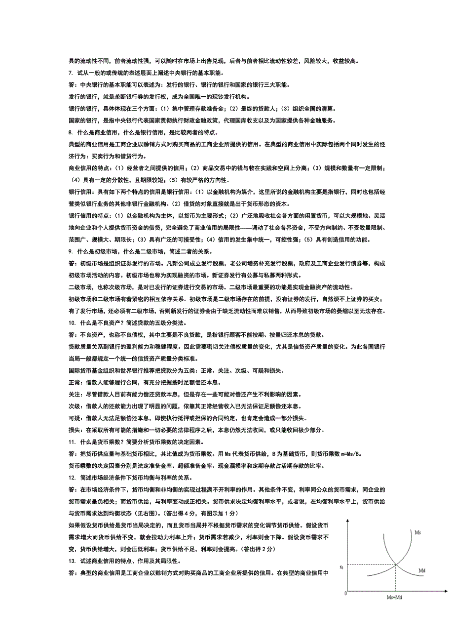 金融试题(整理后的)_第2页