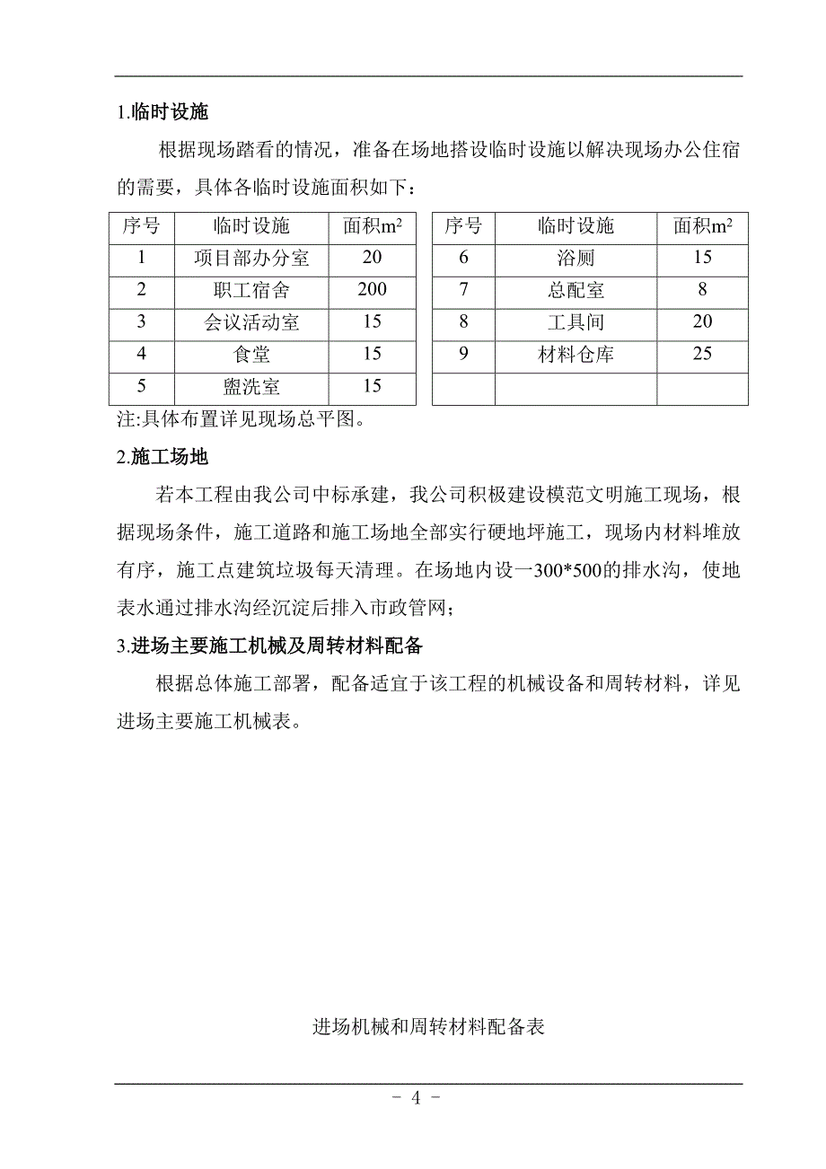 罗桐花园住宅工程施工组织设计方案_第4页