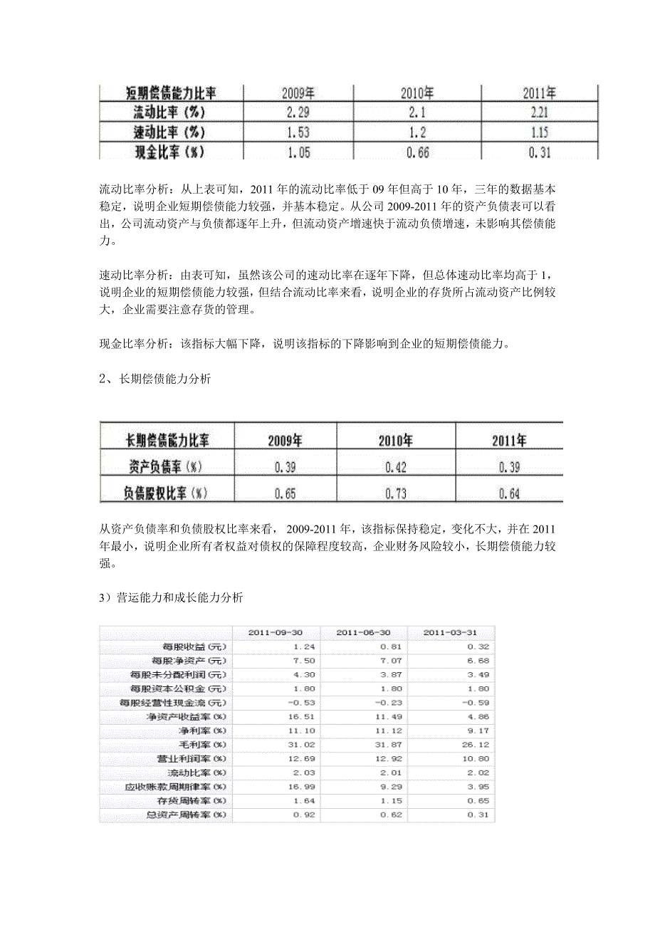 云南白药股份有限公司基本面分析 4_第4页