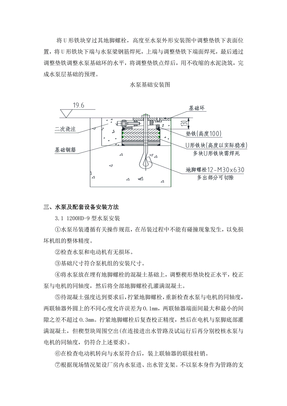 【精选】水泵及辅助设备安装方案_第3页