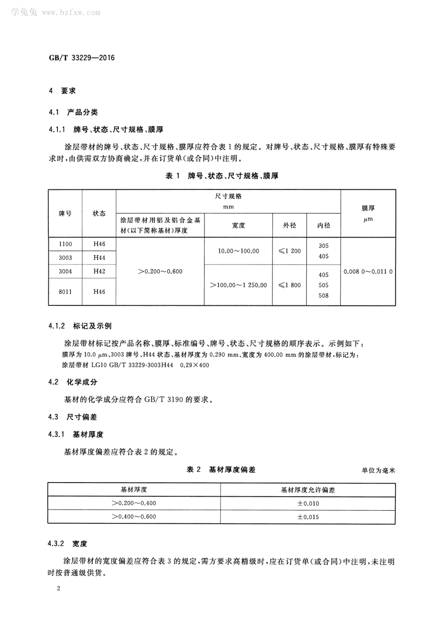 电气元件用涂层铝及铝合金带材_第4页