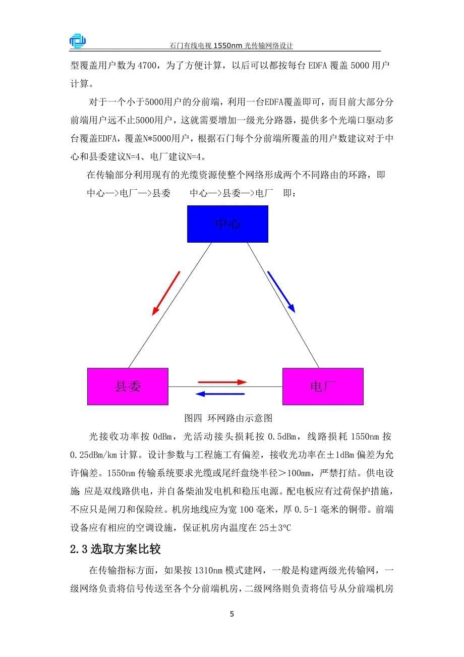 【精选】1550nm光传输网络设计_第5页