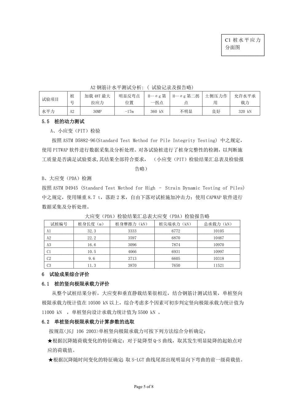 【精选】试桩及桩基承载力评价_第5页