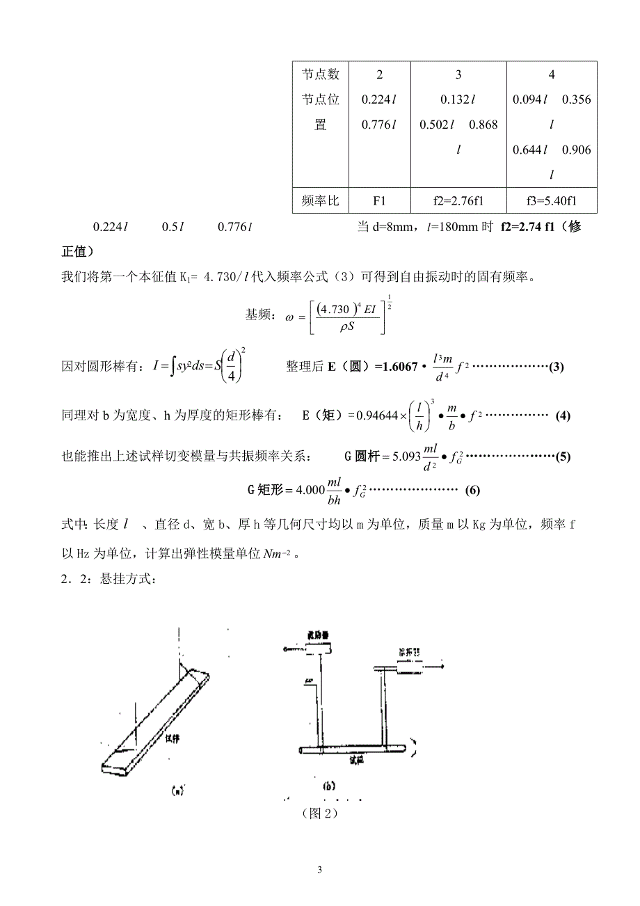 动态杨氏模量的测量_第3页