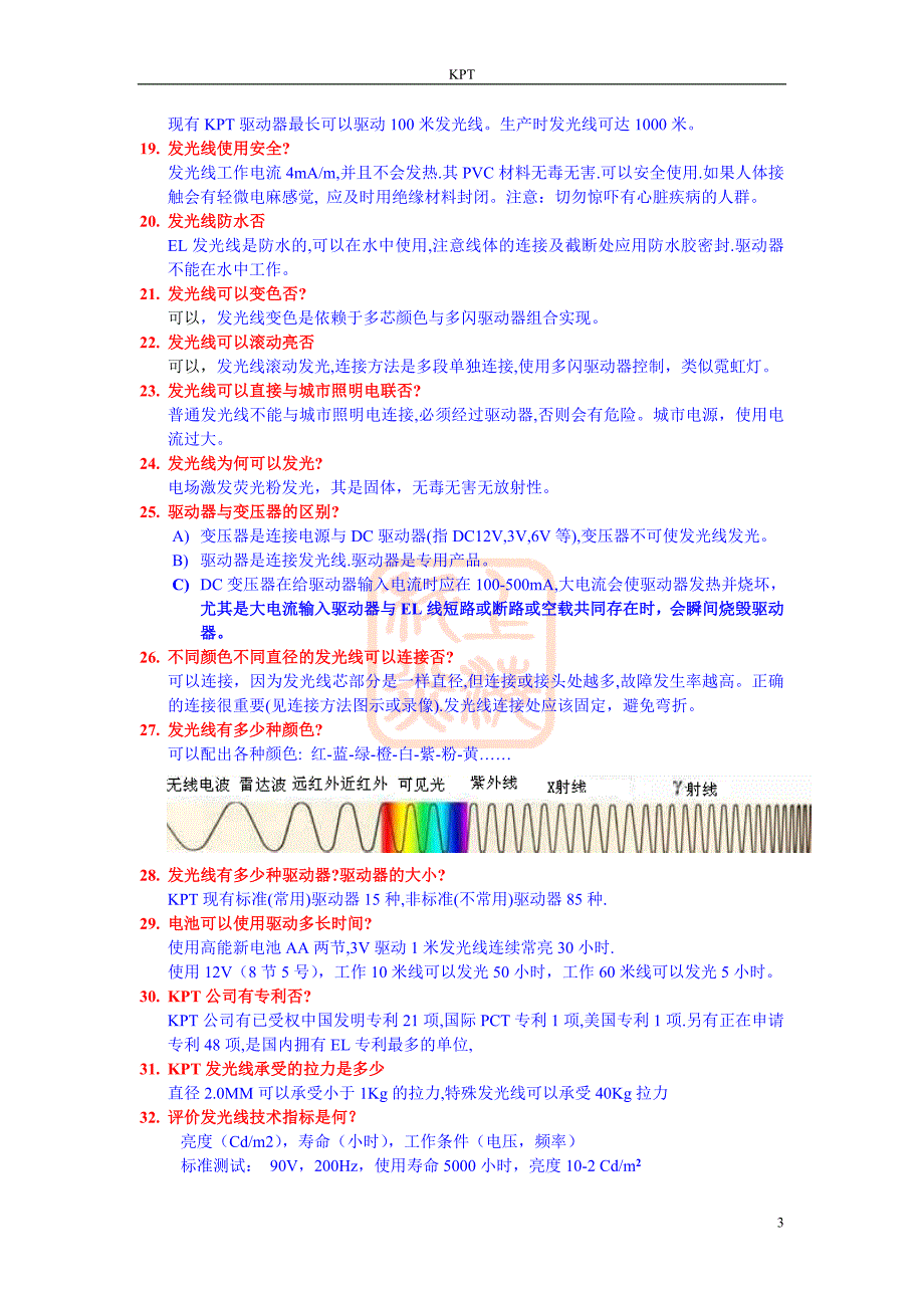 【精选】EL冷光电致发光线技术问答_第3页