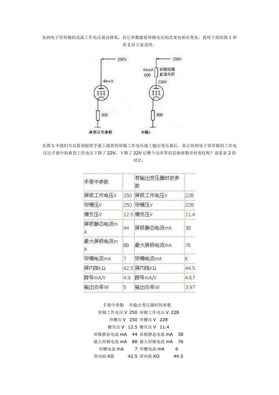 【精选】6N2电子管个管脚说明及参数_第5页