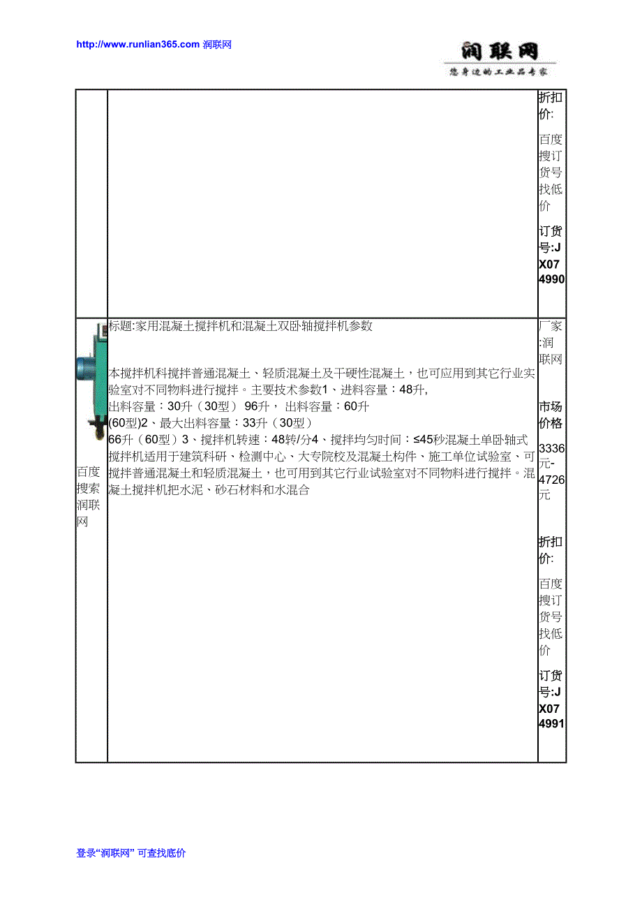 【精选】滚筒混凝土搅拌机和混凝土单卧轴搅拌机价格_第2页