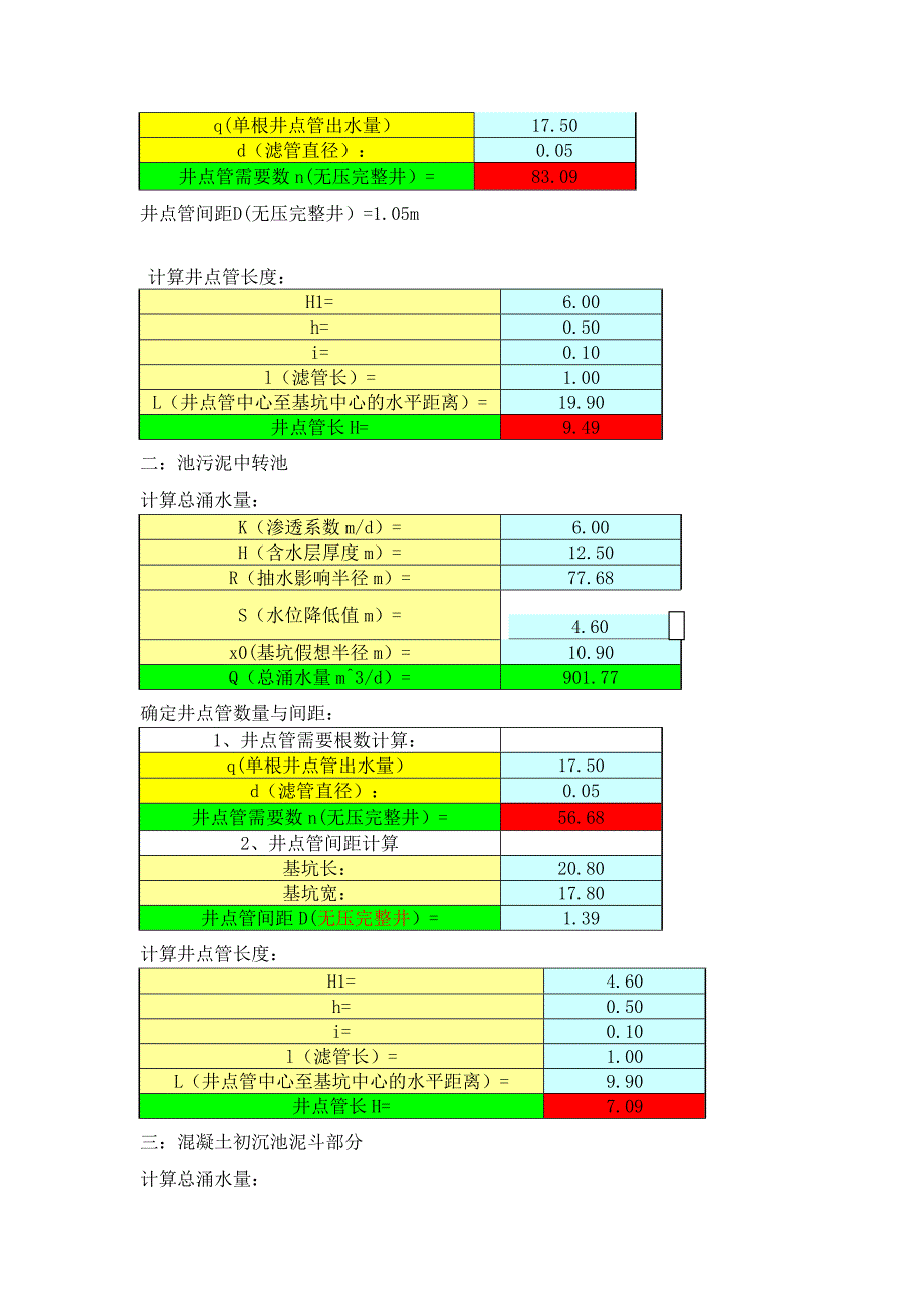 【精选】井点降水施工方案已修改_第4页